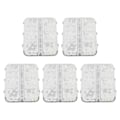 Miniatyrbillede 7 af 8: 5 æsker Nail Charms Søde Perler Falske Rhinestones Nail Art Dekoration Manicure Charms Hvid A03