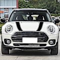 Pikkukuva 4 / 5: Auton konepellin tarra raidat tarrat sisustus Mini Cooper S Jcw R55 R56 R60 R61 F54 F55 F56 F60 Countryman lisävarusteet H
