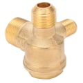 Miniatyrbillede 8 af 8: Kontraventil Messing Material Trådforbindelse Luftkompressor Pumpe Tilbehør 1/2x3/8x10