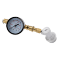 Miniatyrbillede 1 af 8: Øl Bryg Justerbar Trykaflastningsventil Cola Keg Trykmåler Øl Keg Regulator 0‑15PSI