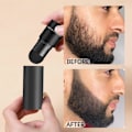 Miniatyrbild 8 av 8: Skäggformande Filler Tjockt Skägg Styling Puder Skägg Fylligare Filler för Tillfällig Ansiktshår Färg Mustasch Färgning Formningsverktyg
