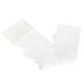 Miniatyrbild 3 av 8: Spetsband Unilateral Vågmönster Vit Nylon Present Dekoration Sytillbehör 10 Yards Lång