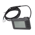 Miniatyrbillede 8 af 8: Elektrisk cykel LCD-display meter 24V 36V 48V 5pin stik vandtæt cykel speedometer til KT controller