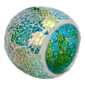 Miniatyrbilde 6 av 8: Mosaikk Tealight Holder Europeisk Mosaikk Design Holdbar Glass Utsøkt Luster Glass Lysestake for Bar Hjemmekontor