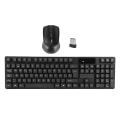 Miniatyrbild 1 av 8: Trådlös Keybdard Mouse Combo Set 2.4G Silent Portable 1600dpi för bärbar dator Bärbar PC Dator