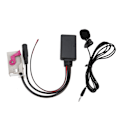Miniatyrbild 4 av 8: Bluetooth-modul för bil AUXIN-kabel Trådlös mikrofonadapter Ersättning för A3 A4 A6 A8 TT R8 RNSE 32Pin DC12V