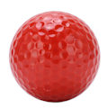 Pikkukuva 3 / 8: 2-kerroksinen golf kelluva pallo kelluva vesirata ulkourheilugolfharjoituspallot punaiset
