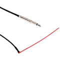 Miniatyrbilde 7 av 8: 1 stk under sal Piezo Bridge pickup svinger med 2,5 mm jack for folkeklassisk gitar
