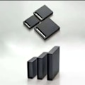 Miniatyrbillede 4 af 5: PE-film smykkeopbevaringsboks Transparent 3D flydende ramme skærmholder Film smykker display boks sort 2,76 X 0,79in