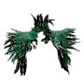 Miniatyrbild 3 av 5: Fjäder Shrug Cape Sjal, Fjäder Shrug Sjal Axel Wrap Cape Choker Krage för Halloween Fest Kostym Tillbehör Typ G