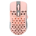 Miniatyrbillede 8 af 8: Mus med justerbar DPI-hastighed RGB-baggrundsbelysning ergonomisk bikube-skal letvægts gaming-mus pink