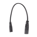 Miniatyrbillede 5 af 8: IEC320 C8 til IEC320 C7 Forlængerledning Strømadapter til Laptop Lydbokse LCD-skærme Printere 0,3 m/1,0 fod