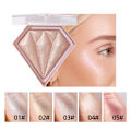 Miniatyrbild 4 av 8: 5 Färger Rouge Makeup Palette Highlighter Konturpulver Bronzer Hög Glans Highlighter