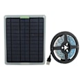 Miniatyrbillede 3 af 8: 20W Full Spectrum Solcelle-drevet Lamper LED 5V IP65 Vandtæt Solcelle Plantevækst Lysstrimmel til Have Drivhus