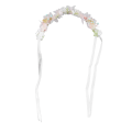Miniatyrbillede 1 af 8: Bride Head Garland Håndlavet udsøgt hovedbeklædning Brude blomster pandebånd til bryllupsfest Prom