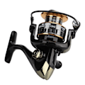 Miniatyrbillede 2 af 8: 5.2:1 Fiske Spinningshjul Helt Metal Havbevis Fiske Hjul til Ferskvand Saltvand HE4000