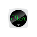 Miniatyrbillede 1 af 5: Digital LED Akvarietermometer med Baggrundsbelyst Touchscreen Nøjagtig Energibesparende Sensor Stick-on Design til Fiskekummer