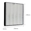 Miniatyrbilde 3 av 5: Passer til Purifier DE5206 DE5205 Purifier HEPA Filter FY1119