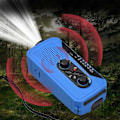Miniatyrbild 4 av 5: Katastrofförebyggande Ficklampa Radio Solcellsladdning Nödradio 2000mah SOS-varning