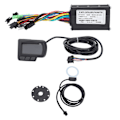 Miniatyrbillede 1 af 8: Cykel Lithium Batteri Konverteringssæt FT 8C Magnetisk Punkt 109R Gas EN06 LCD Display 17A Cykel 3 Mode Controller Kit til Cykelreparation