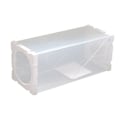 Miniatyrbilde 2 av 8: Musefelle Hvit Transparent Kompakt Sammenleggbar Sensitiv Pedal PP Material Rottefanger Bur for Hjem