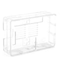 Miniatyrbillede 4 af 8: Frostet transparent beskyttende etui cover boks tilbehør passer til Raspberry Pi 3B 3B+