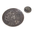 Miniatyrbilde 7 av 8: Sinklegering Røkelsespinne Brenner Holder Dragemønster Røkelsestav for Soverom Temple Bronse