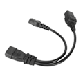 Miniatyrbillede 6 af 8: IEC320 C14 til C19 og C13 Strømledning Enkel IEC 320 C14 til C19 C13 Y Splitter Strømledning 10A 250V 12.6in