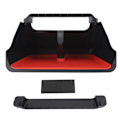 Miniatyrbilde 1 av 8: Under Screen Oppbevaringsboks Midtkonsoll Organizer Skuff Erstatning for Tesla Model Y Model 3 Rød