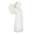 Miniatyrbillede 1 af 8: Engel Figur Ornament Harpiks Skulptureret Stue Hjem Indretning Desktop Håndværk Gave