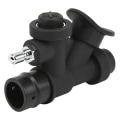Miniatyrbilde 4 av 8: Scuba Diving Universal 45 Graders Oral Power Inflator K-formet Ventil Trykkavlastningsventil for Standard 1 Tommers Slange