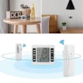 Miniatyrbillede 5 af 5: 1 Sæt Trådløst Frysertermometer 2 Fjernsensorer Alarm Lav Temperatur Køleskabstermometer C