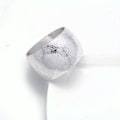 Pikkukuva 4 / 5: Metalliset serviettisormukset strassilla, tyylikkäät serviettipitoimet häihin, illallisjuhliin ja perheen kokoontumisiin, hopea