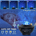 Miniatyrbilde 4 av 5: Stjerneprojektor med Bluetooth-høyttaler - Din egen Galaxy-lampe i flere farger