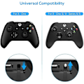 Pikkukuva 3 / 5: Näppäimistö yhteensopiva Xbox Series X/s One/s/ -ohjaimen kanssa, 2.4Ghz Mini Qwerty -näppäimistö pelichatpad audioliitännällä/kuulokeliitännällä - AW VALKOINEN