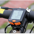 Miniatyrbillede 6 af 8: Cykelcomputer Fuld skærm baggrundsbelysning 813 Cykelcomputer med sensor til udendørs ridning Cykling 813 Kablet