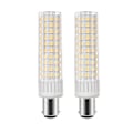 Miniatyrbild 1 av 2: 2 st B15d 10,5w LED-lampa Ersättning 100w B15d Halogenlampa 1250 Lumen zd b2