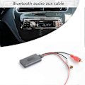Miniatyrbillede 4 af 5: 2 stk. Bil Trådløs Bluetooth Modul Musik Adapter RCA AUX Audio Kabel Universal 2RCA Interface Bluet