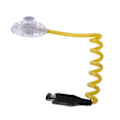 Miniatyrbilde 1 av 5: Worm Light for GBA Konsoll Belysningslampe Skjermlys Nattlampe Fleksibel
