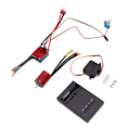 Pikkukuva 4 / 8: S2430 5800KV Harjaton Moottorisarja 25A ESC 2.2KG Metal Servo DIY Ohjelmointi Kortti Yhdistelmä 1/16 1/18 RC Autoon