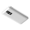 Miniatyrbilde 4 av 8: Powerbank 10000mAh kapasitet Ultrathin digitalt display skjerm bærbar lader for telefon nettbrett hvit