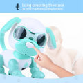 Miniatyrbillede 8 af 8: Robot Hunde Kæledyr Legetøj Smart Kids Interactive Walking Sound Pædagogisk gave hvalp LED (grøn)
