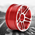 Pikkukuva 5 / 8: 4 kpl 1,9 tuuman alumiiniseosmetalliset pyörännavat 1:10 kauko-ohjattavaan RC-kiipeily-/driftautoautoon, punainen