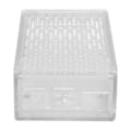 Miniatyrbillede 5 af 8: Beskyttende etui til Raspberry Pi 4B ABS-skal Reserveret alle porte til HDMI USB A/VTransparent