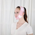 Pikkukuva 2 / 4: Pink V Kasvojen Uni-naamio - Nosta, Kiinteytä ja Kiristä Ihoa Bandage-vaikutuksella, Vähennä Kaksoisleukaa Miehille ja Naisille