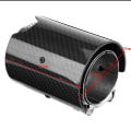 Miniatyrbillede 2 af 6: Carbon Fiber Style Bil Udstødningsrør Lyddæmper End Tip Udstødning Fo M F87 F80 F82 F83 F10 F12b