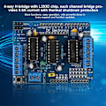 Miniatyrbild 8 av 8: Multifunktionell PWM Hastighetsjustering Motor Driver Expansion Board DIY Module
