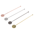 Miniatyrbillede 5 af 8: 4 stk. Rustfrit stål Cocktail Layering Stick Kaffe Drik Omrørere Stick til restauranter Mælk Te Shop