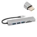 Miniatyrbillede 6 af 8: 6 i 1 Type-C til HD Multimedia Interface Hub Adapter Konverter USB3.0 Video Audio Interface