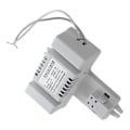 Miniatyrbillede 3 af 5: Hvidt plastikskal 4-benet 2D rør pære fluorescerende ballast AC 220V 0.19A 38W